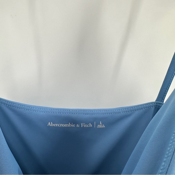 Abercrombie & Fitch Blue Mini Tennis Dress built in Shorts and Bodysuit - Picture 4 of 6